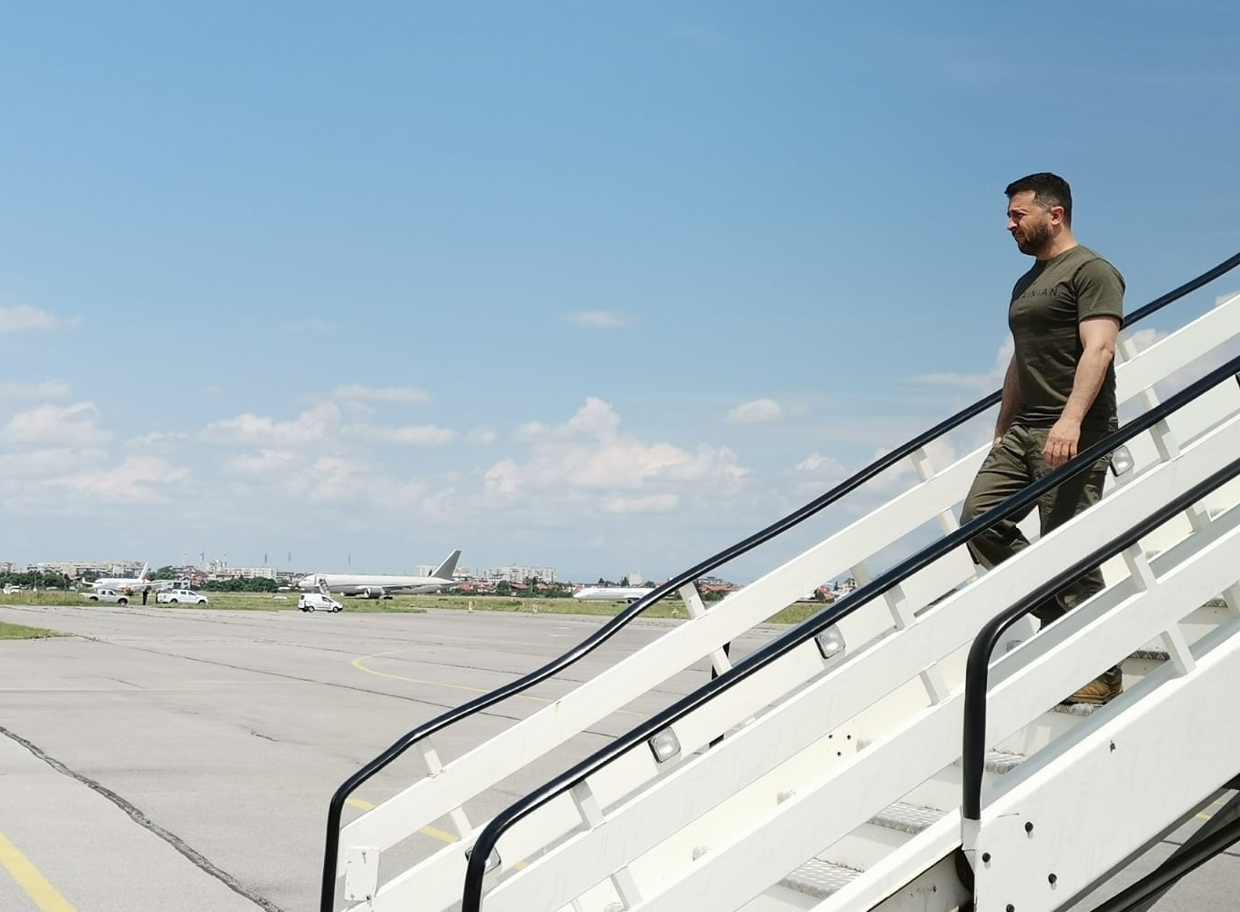 Zelensky arrived in Bulgaria