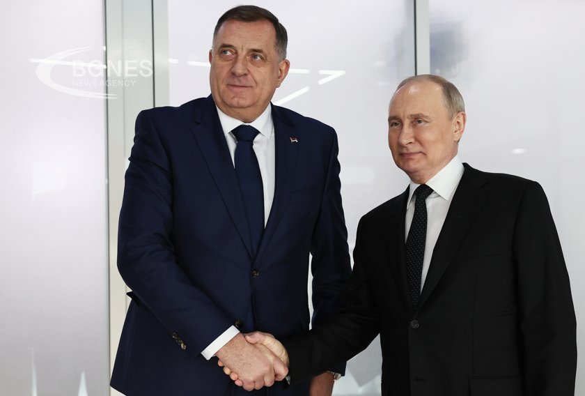 ЕС след срещата Додик-Путин: Близките връзки с Русия са несъвместими с европейския път