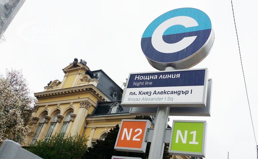 Нощният транспорт в София стартира отново от 1 ноември