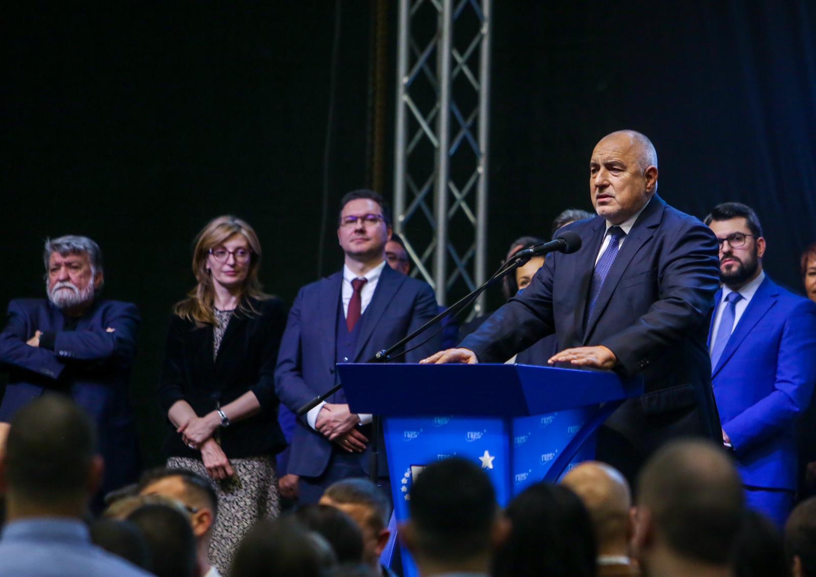 Borissov: The first and the second party should elect a stable government
