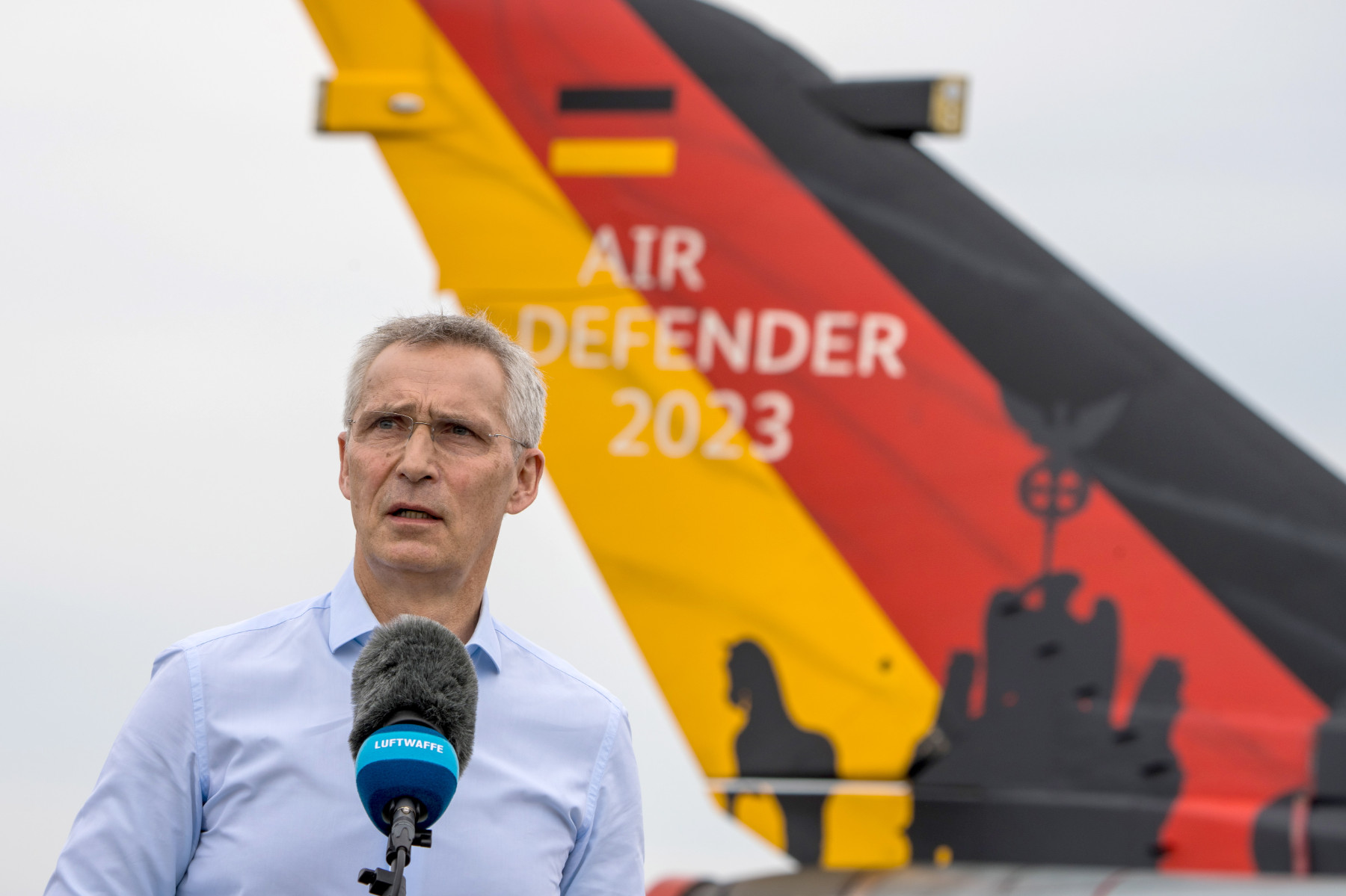 NATO Secretary General visits exercise Air Defender in Germany