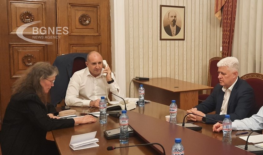 Радев призова Палестина за подкрепа при освобождаване на заложниците от Galaxy Leader