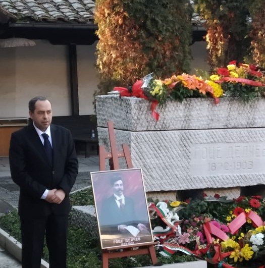 Българският посланик почете паметта на Гоце Делчев в Скопие
