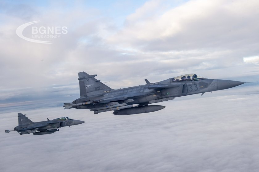 Украински пилоти са тествали изтребители Gripen