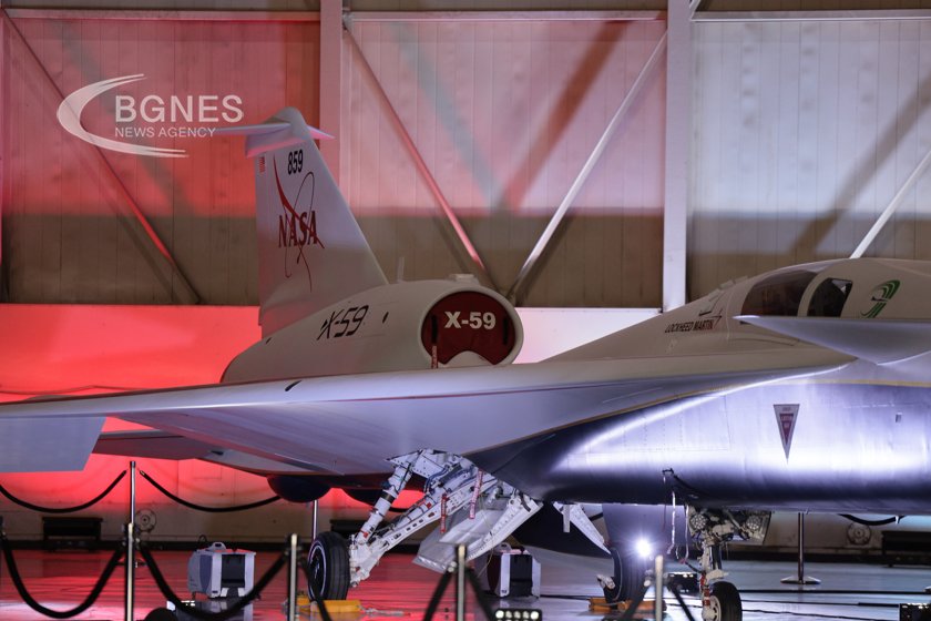 НАСА и Lockheed Martin представиха тихия свръхзвуков самолет X-59