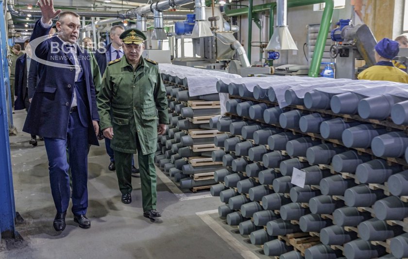 Русия получила 1 млн боеприпаси от геополитическите си партньори