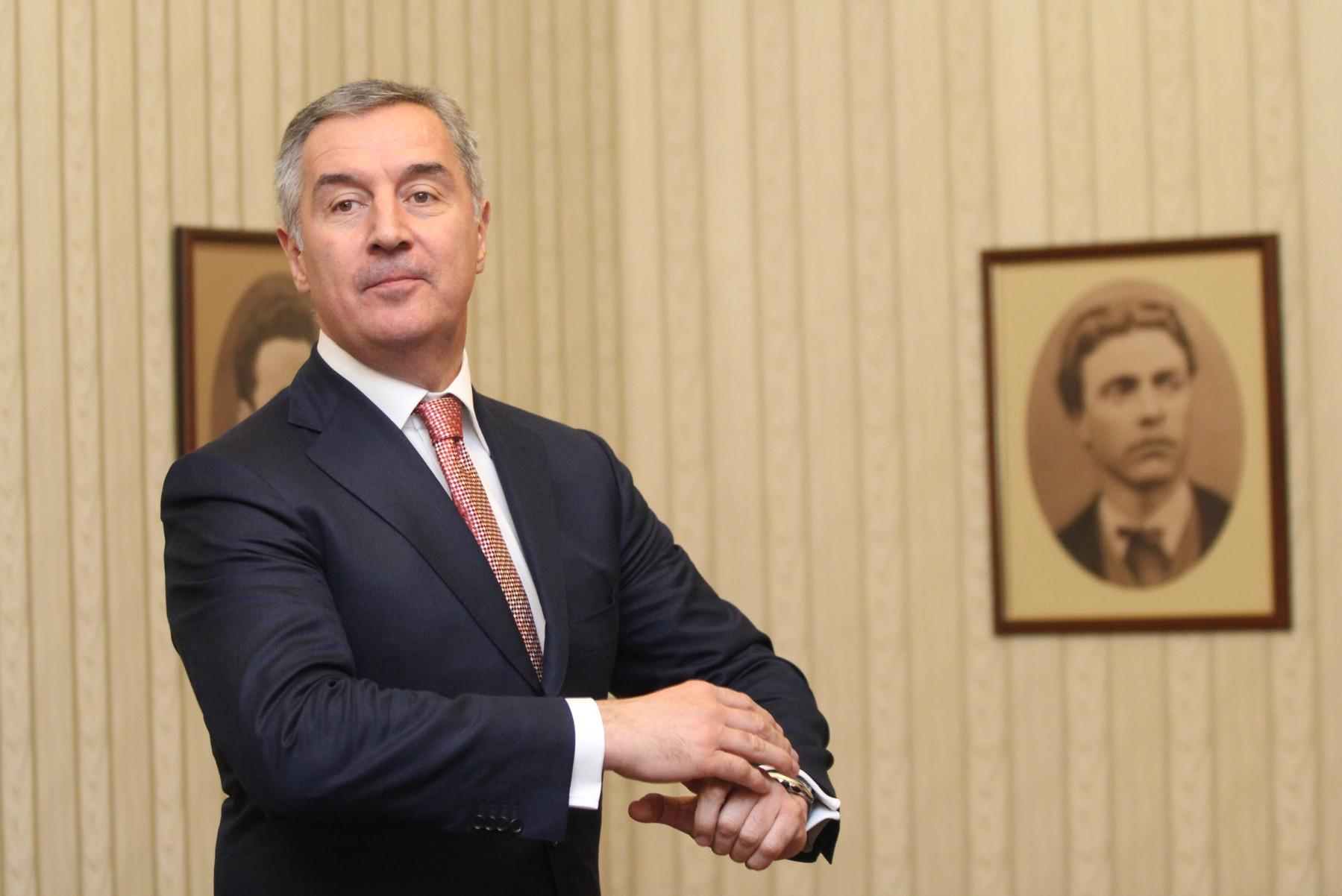 Мило Джуканович на официално посещение у нас