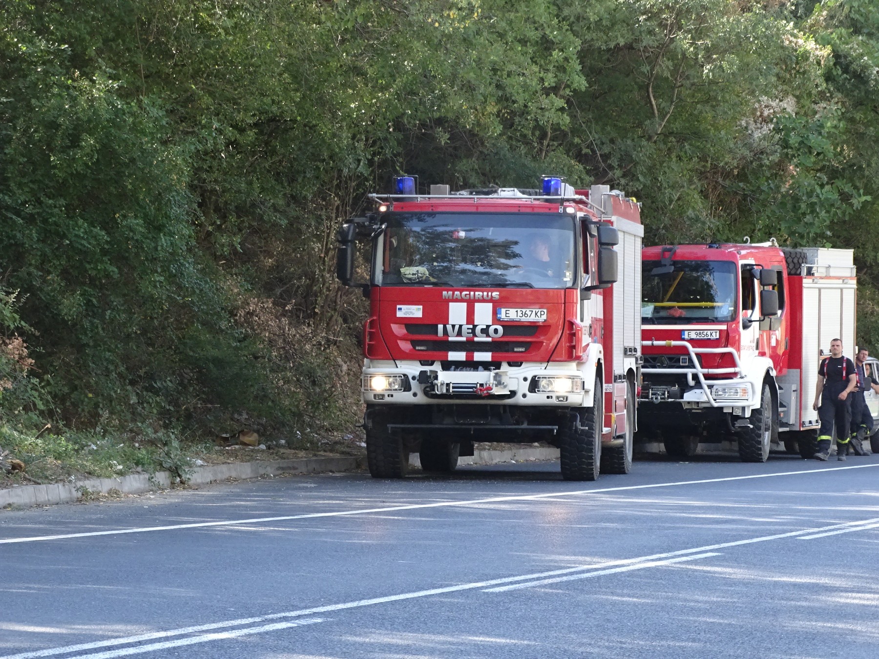 Овладян е пожарът край Любимец и Харманли