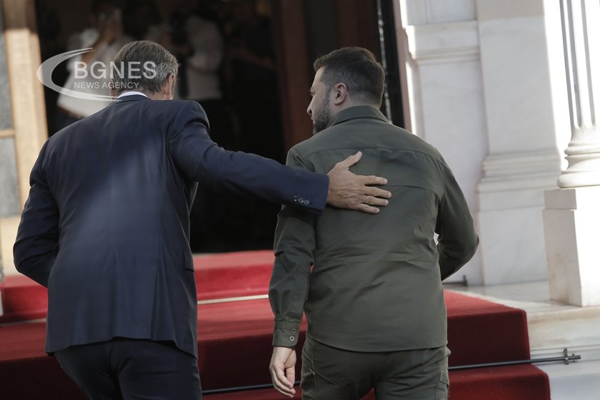 Мицотакис и Зеленски подписаха съвместна декларация за евроатлантическия път на Украйна
