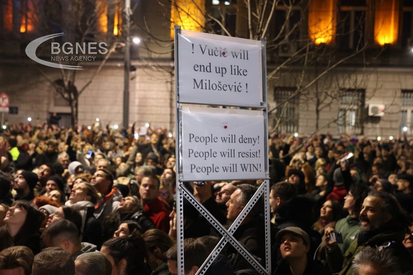 Пети протест срещу изборни измами в Белград, масов митинг в неделя 