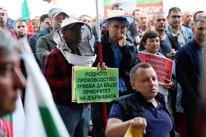 Протест на пчеларите: Оставка за всички, позволили вноса на мед от Украйна