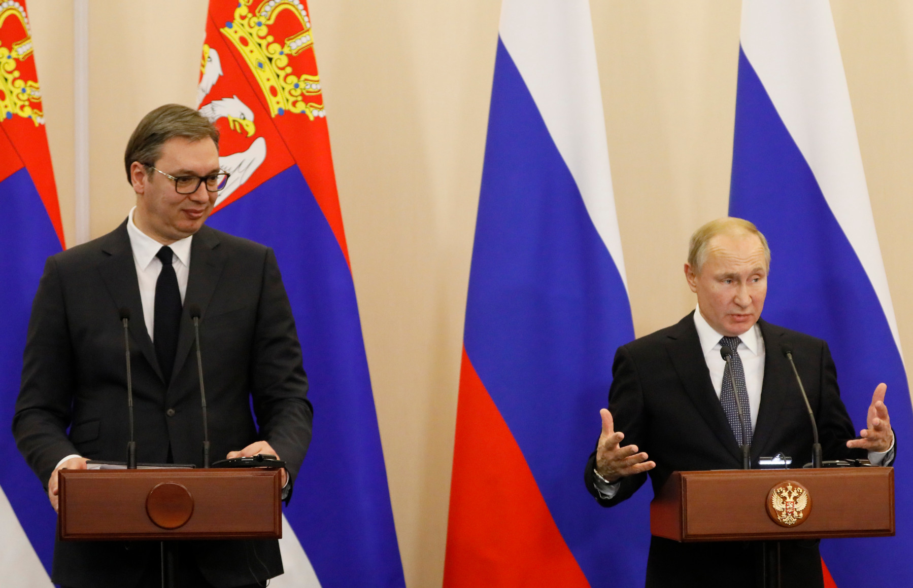 Вучич заяви, че се учи от Путин