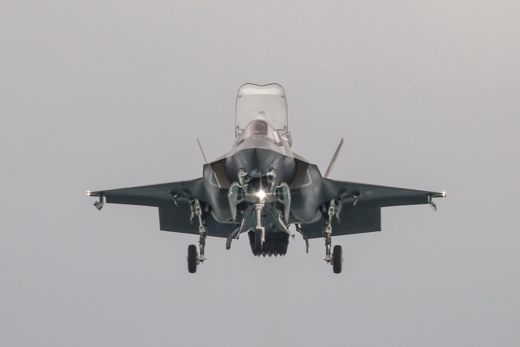 United States and Dutch fifth generation fighters operate together in the Black Sea region