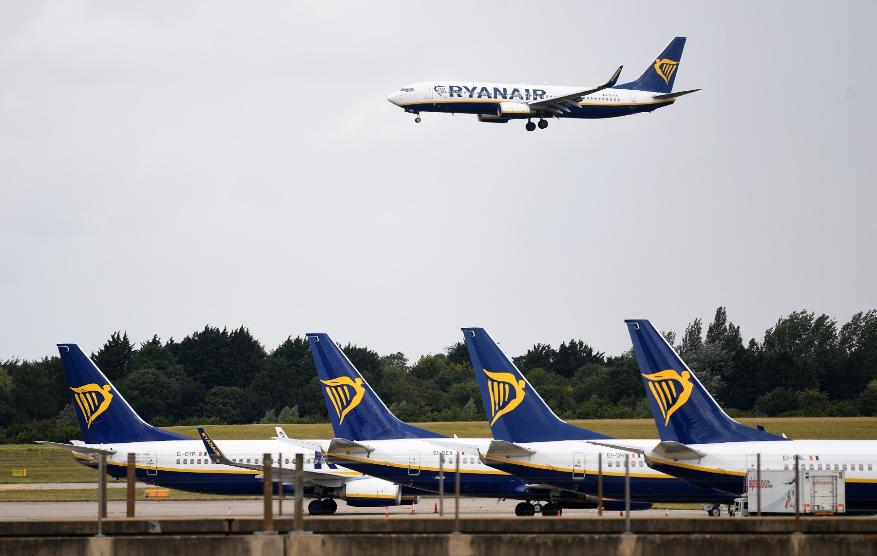 „Ryanair“ с 815 млн. евро годишна загуба