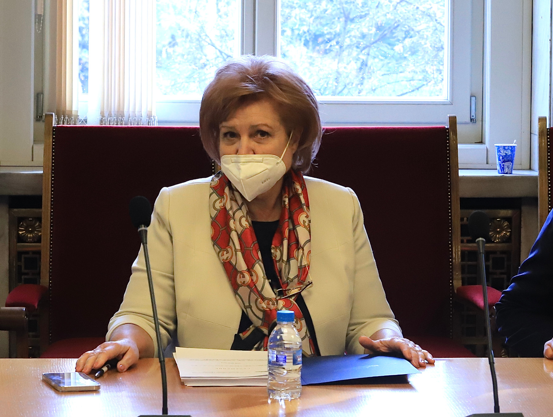 Разпитват Менда Стоянова в ГД "Национална полиция"