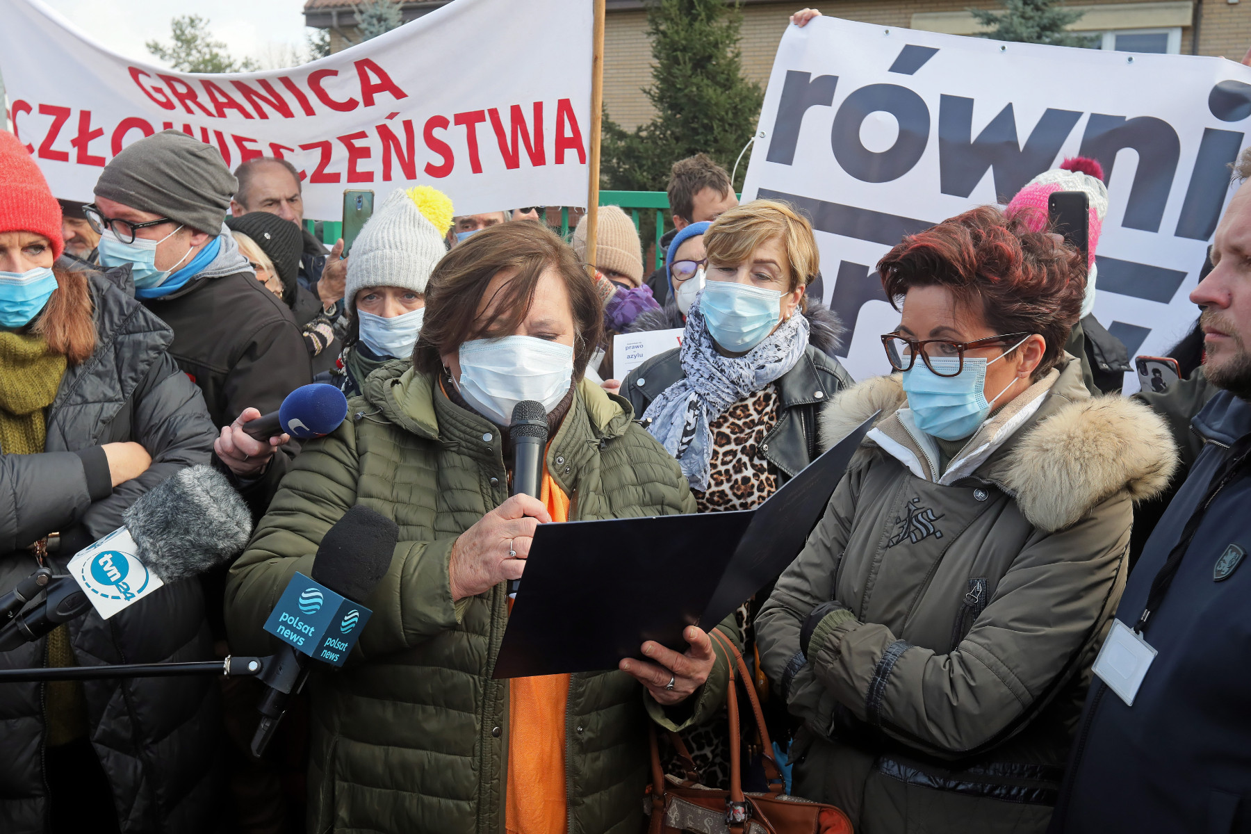 Полски майки протестираха срещу отказа на Полша да приеме мигранти