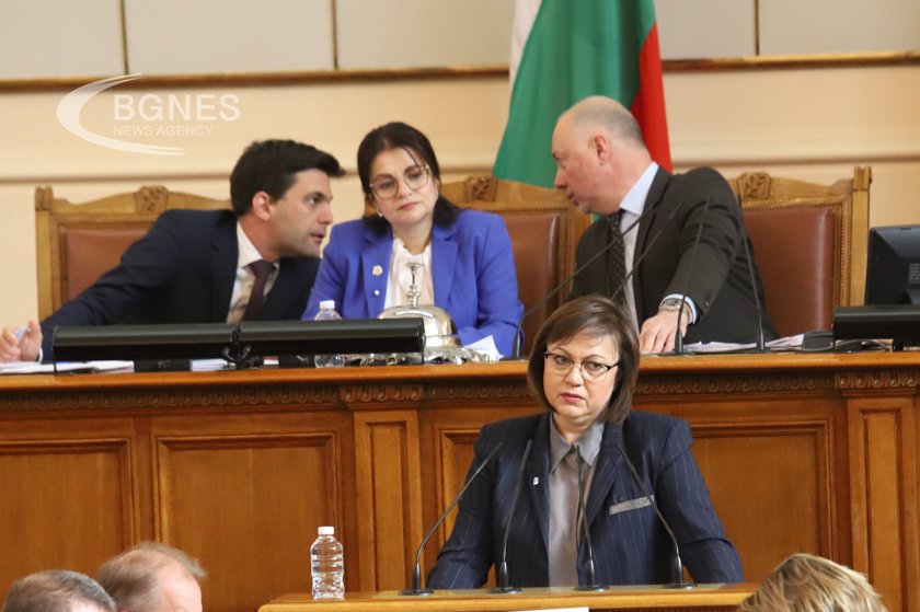 Нинова: БСП се разграничава от случващото се в парламента