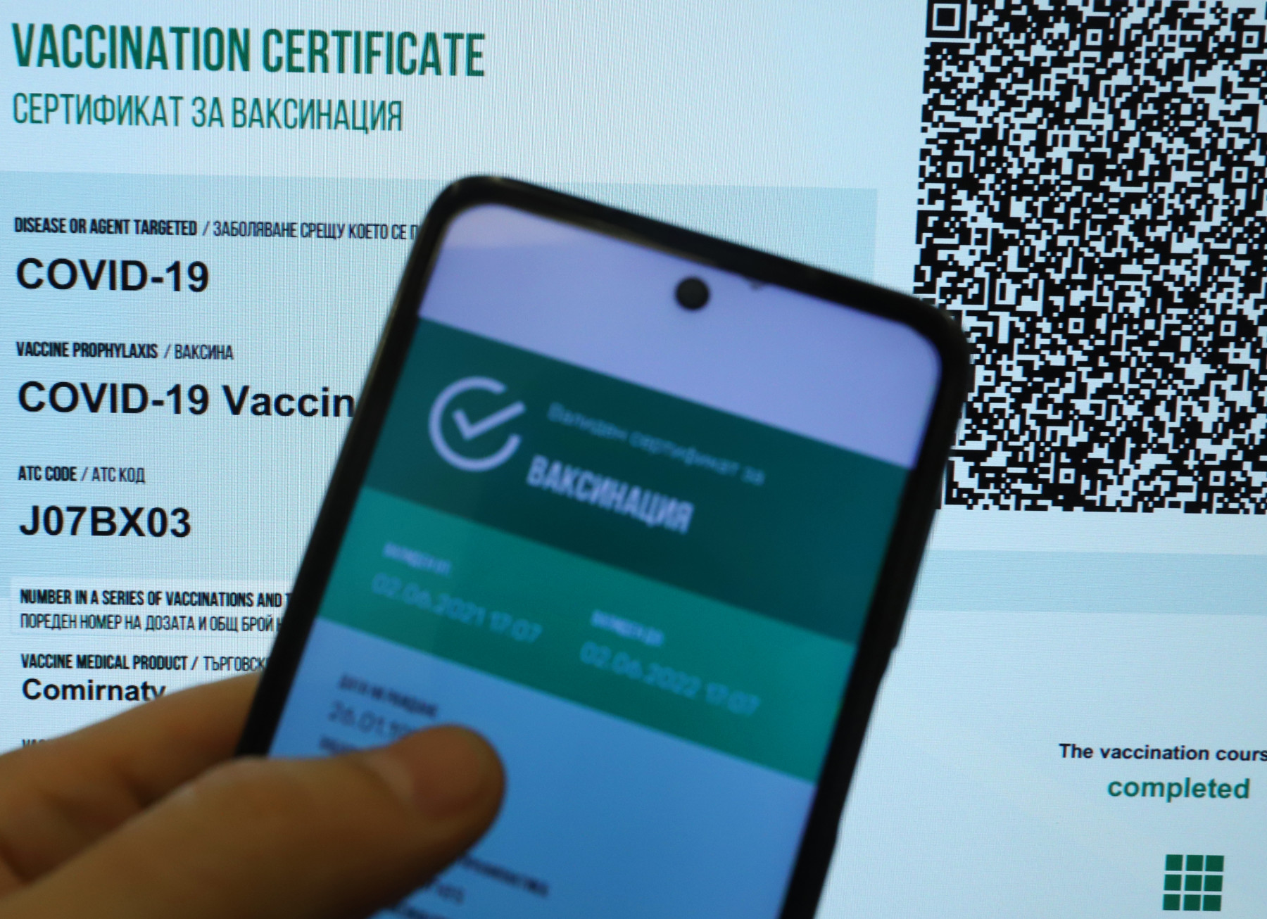 Green certificates for Covid-19 no longer required in Bulgaria as of 21 March