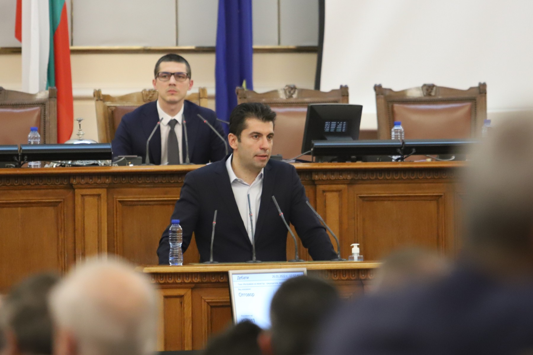 НС изслушва Кирил Петков за резултатите от посещението му в РСМ