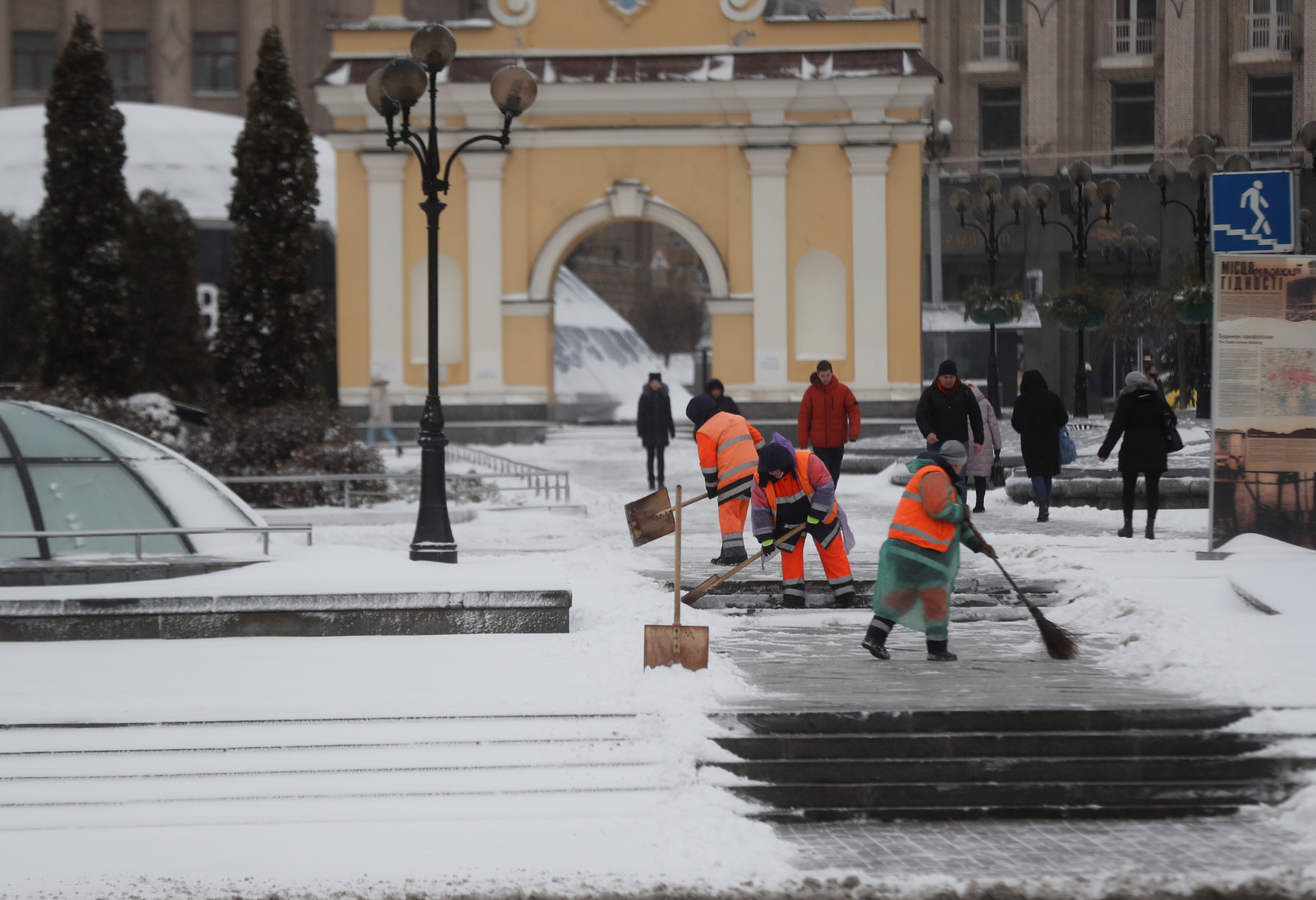 Очакват се обилни снеговалежи в Киев