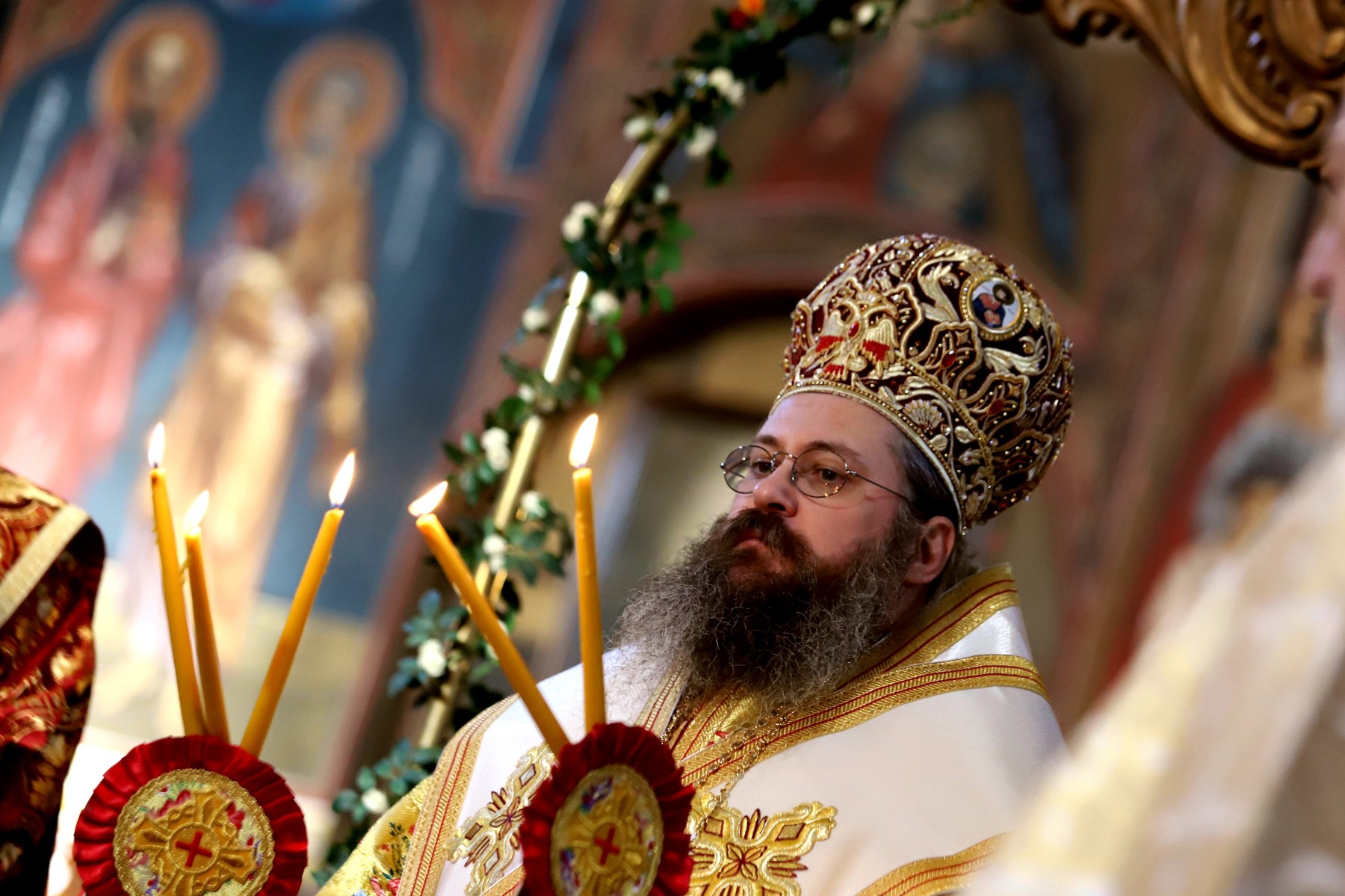 Църквата почита паметта на патриарх Фотий, отслужиха литургия в Св. Седмочисленици“