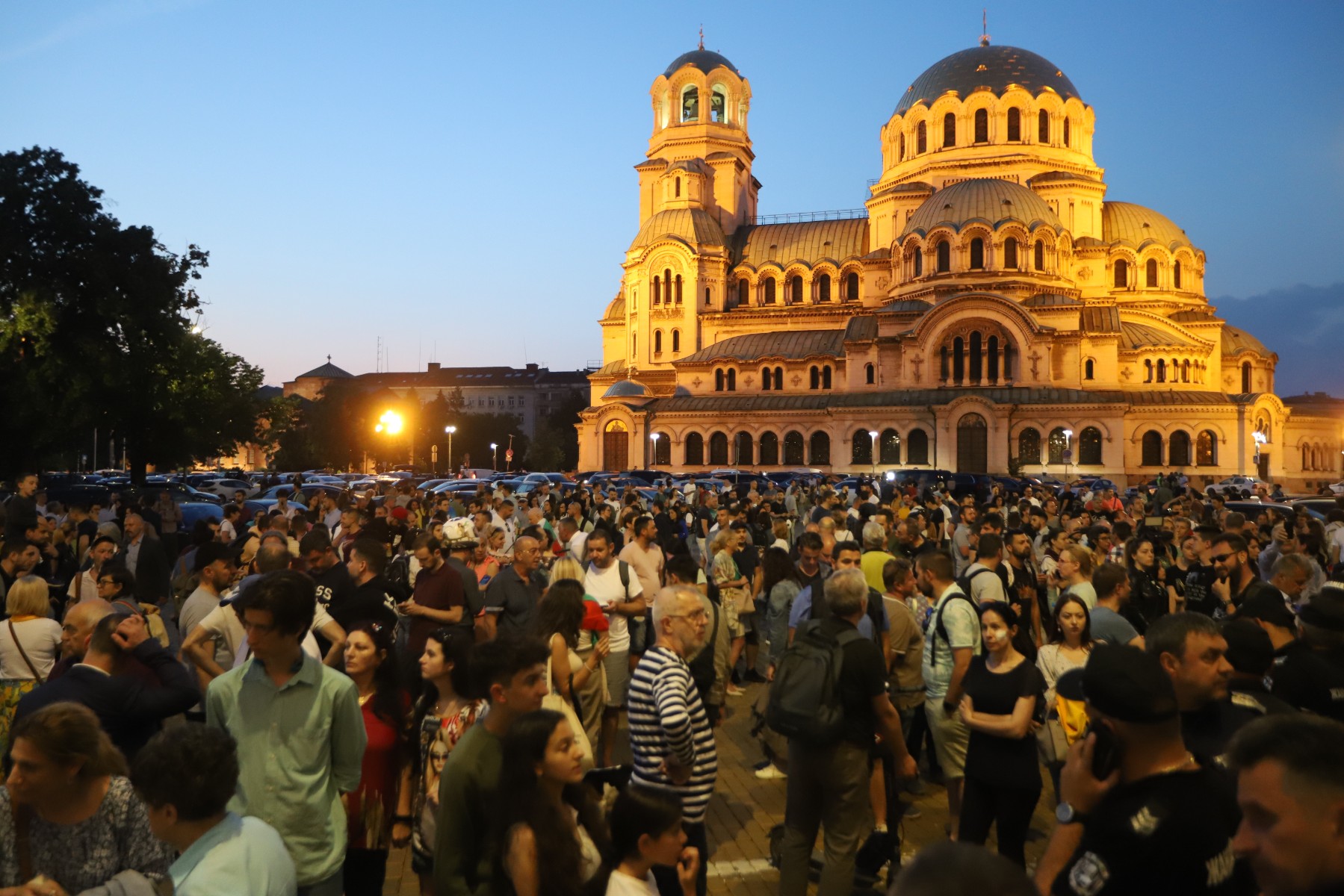 Pro- and anti-government protests in Sofia