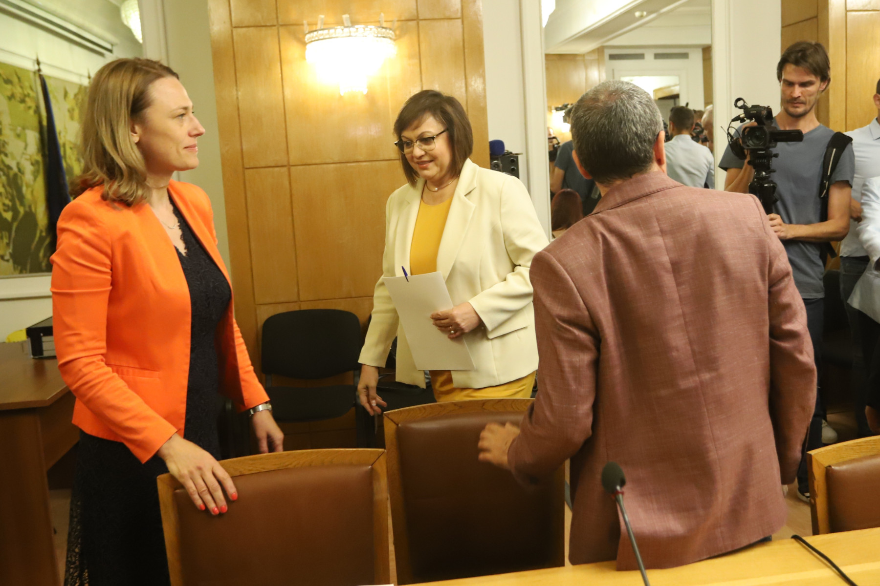 Bulgarian Socialist Party has held consultations with "There is Such a People" party