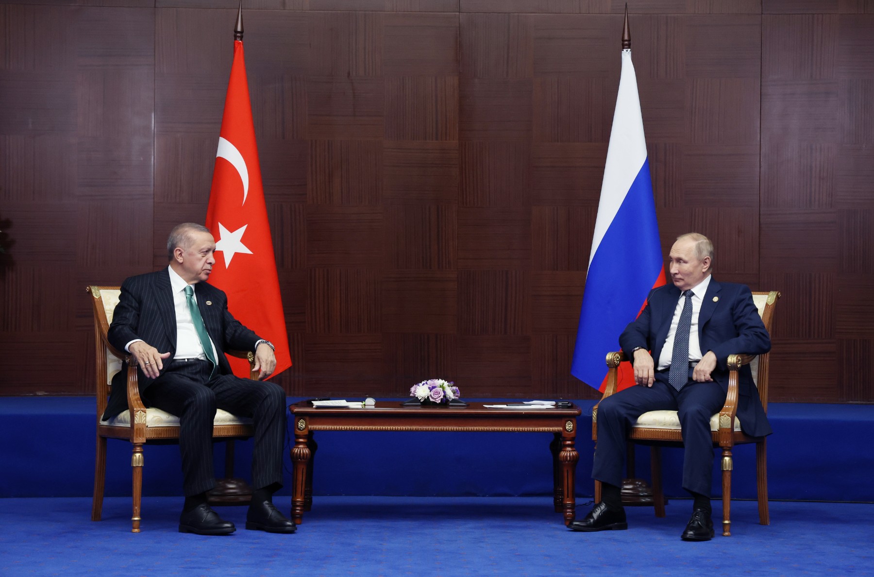 Путин и Ердоган обсъдиха идеята за турски газов хъб