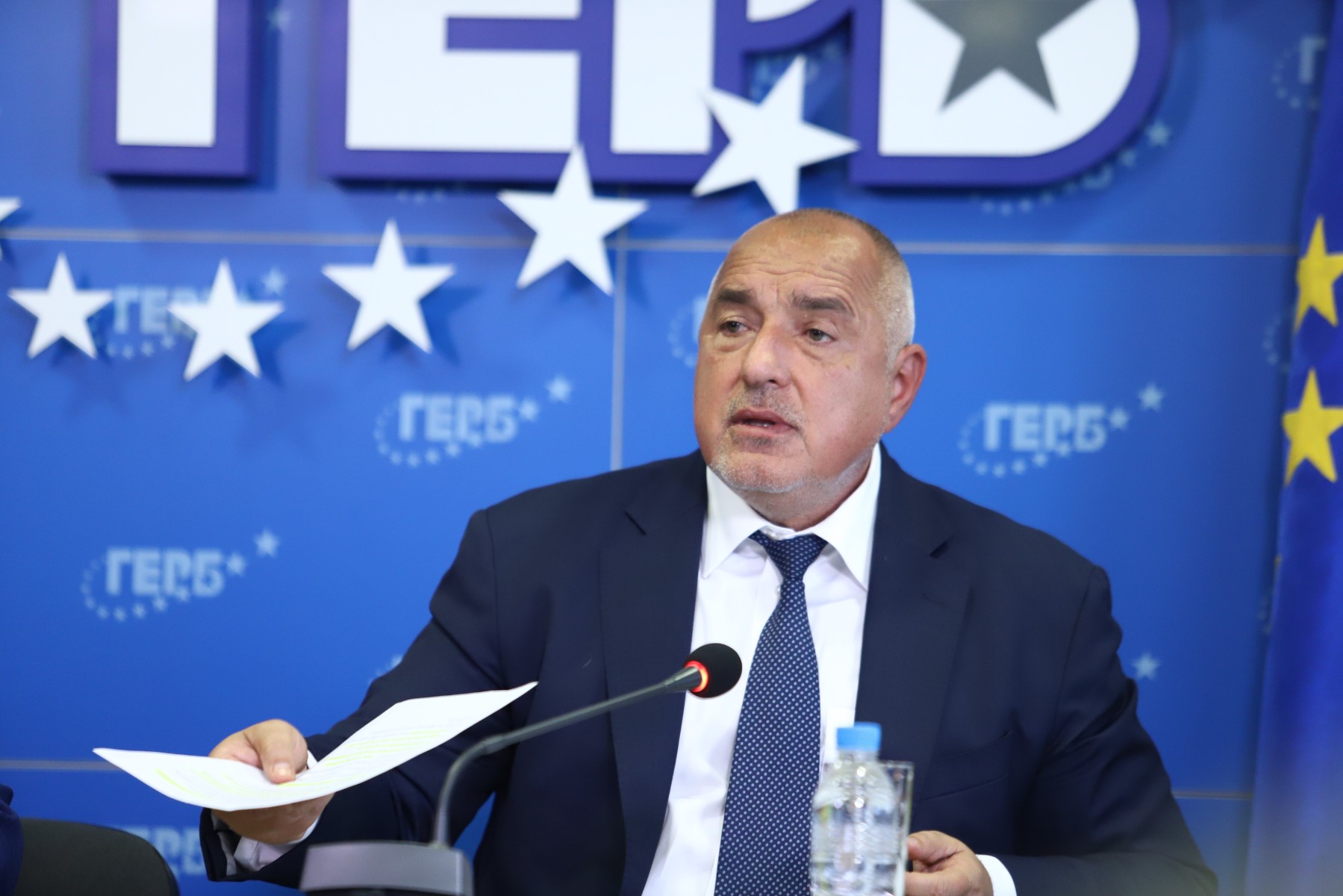 Борисов: ГЕРБ не е част от никаква "хартиена коалиция"