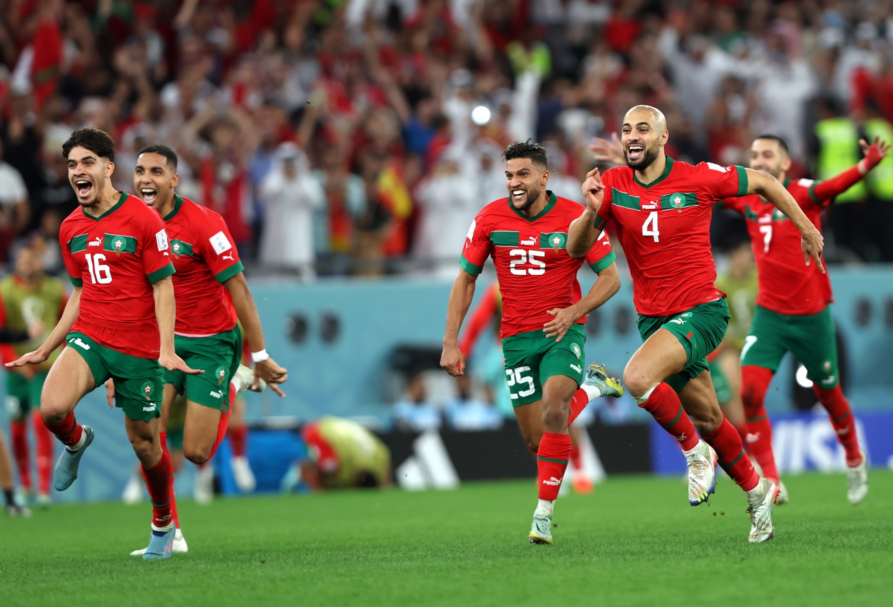 Мароко шокира Испания след дузпи за първи 1/4-финал на Мондиал в историята си