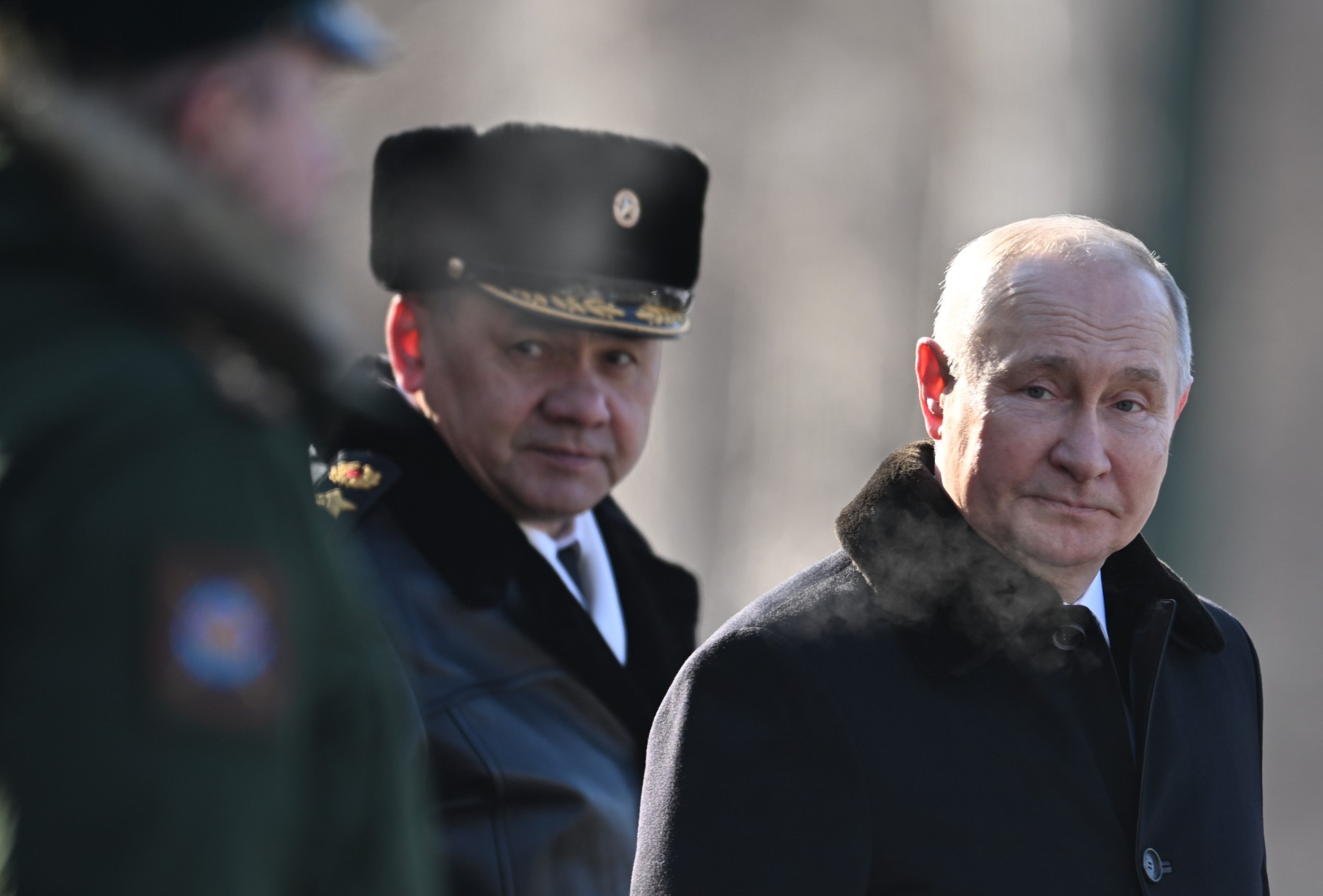 Руският военен министър инспектира фронтовата линия на Украйна