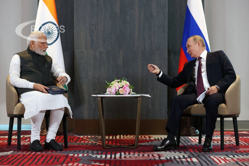 Путин и Моди обсъдиха стратегическото партньорство между страните си 