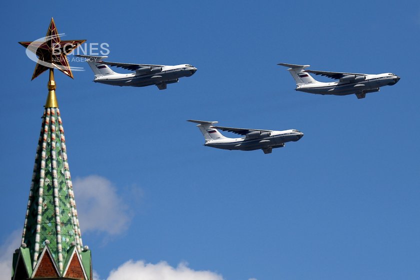 Руски военнотранспортен самолет Ил-76 се разби в Белгород