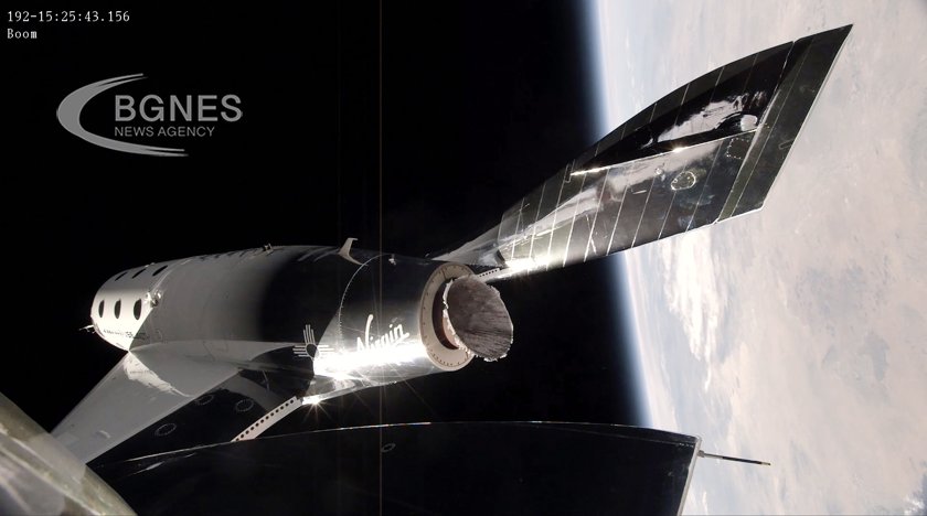 Virgin Galactic за първи път изпрати успешно туристи в космоса