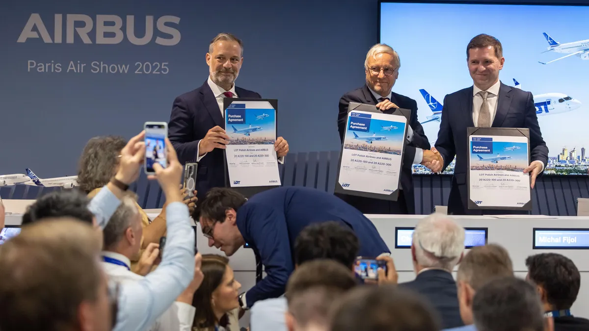 Airbus обяви поръчки за 65 самолета от компании в Саудитска арабия