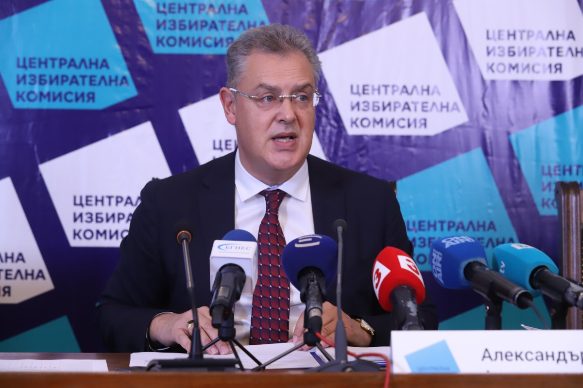 Александър Андреев е кандидатът на ГЕРБ за председател на ЦИК