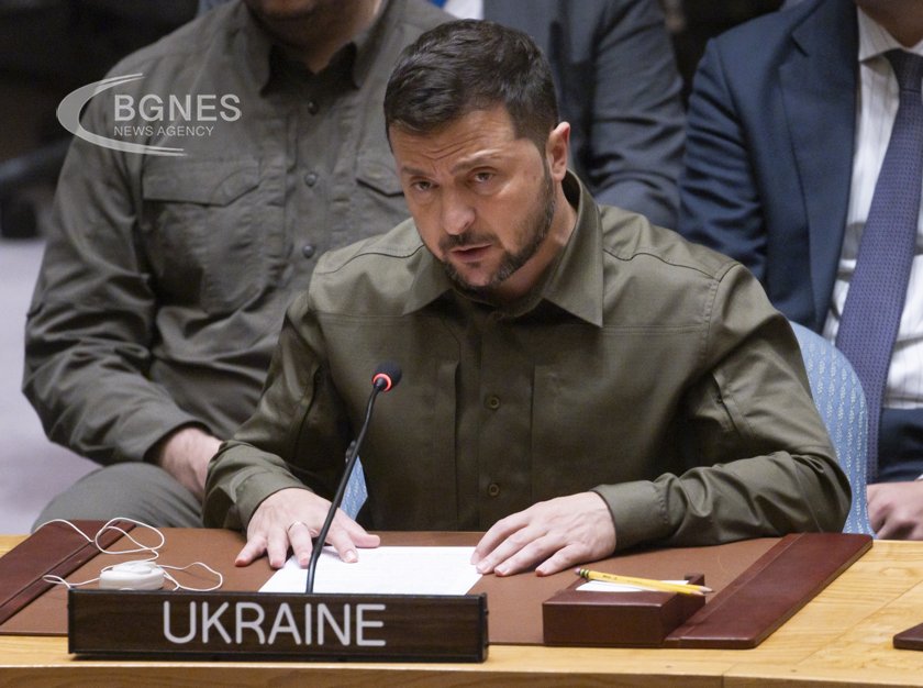Зеленски призова Русия да бъде лишена от правото на вето в ООН