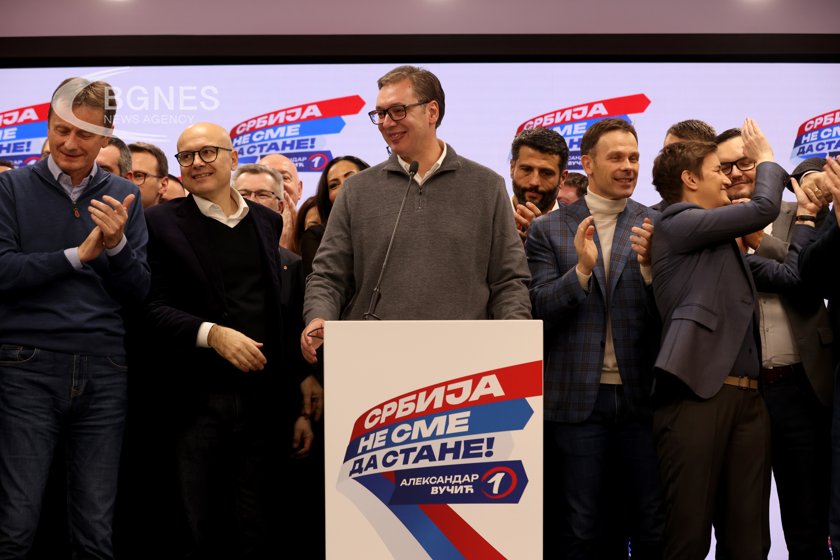 Листата на Вучич с 46% на повторните избори