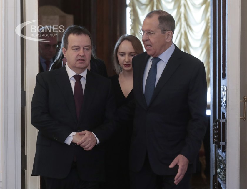 Лавров и Дачич затвърдиха руско-сръбското стратегическо партньорство на Балканите