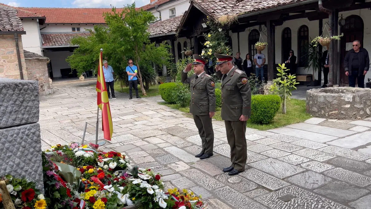 Българите в РС Македония се поклониха пред паметта на Гоце Делчев - Апостола на македонските българи