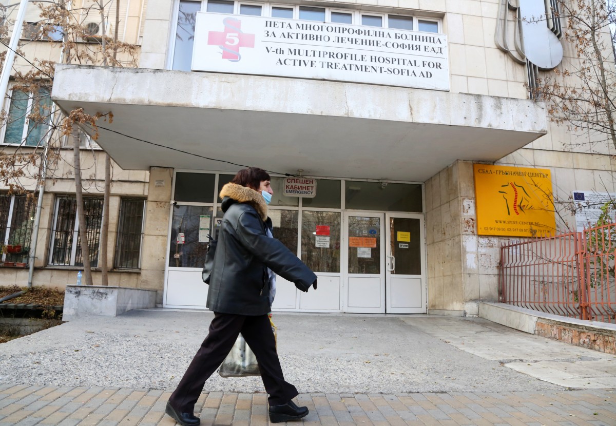 Пета градска трансформира и ендокринологията в COVID-отделение