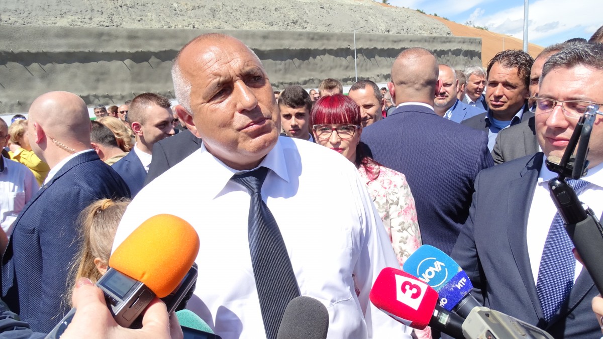 Борисов: До 15-20 дни започва ударно строителството на тунел „Железница“
