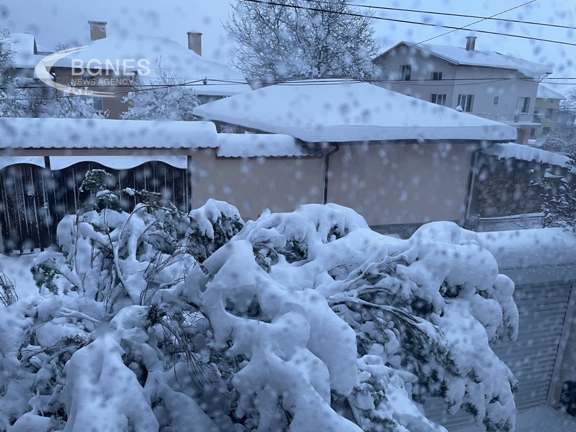 Снеговалежът затрудни движението в няколко региони