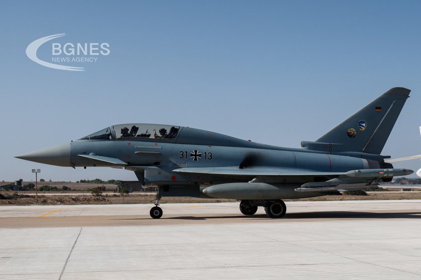 Турция иска да закупи 40 изтребители Eurofighter Typhoon