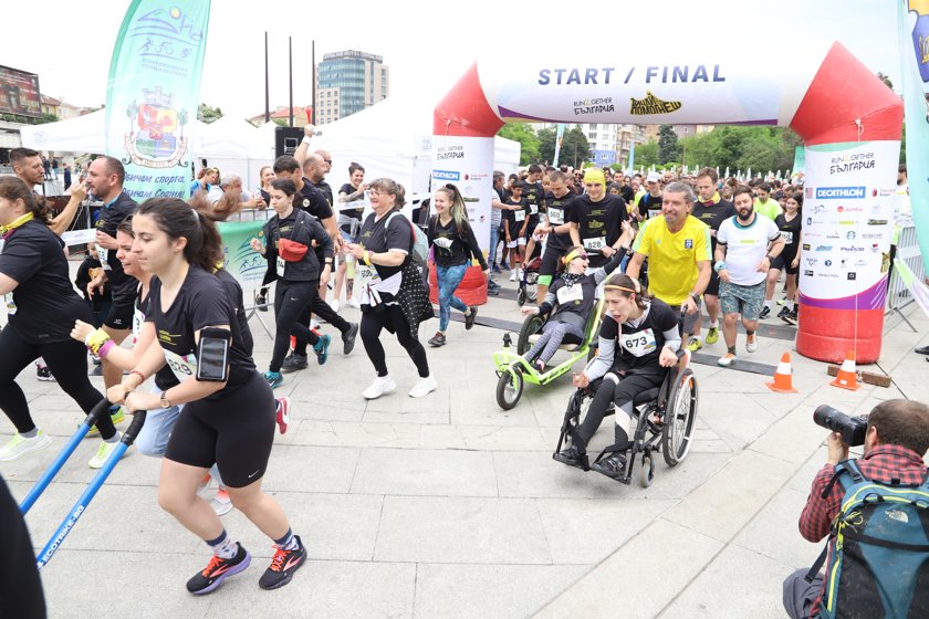 Над 2200 души се включиха в 6-то издание на Run2Gether в София