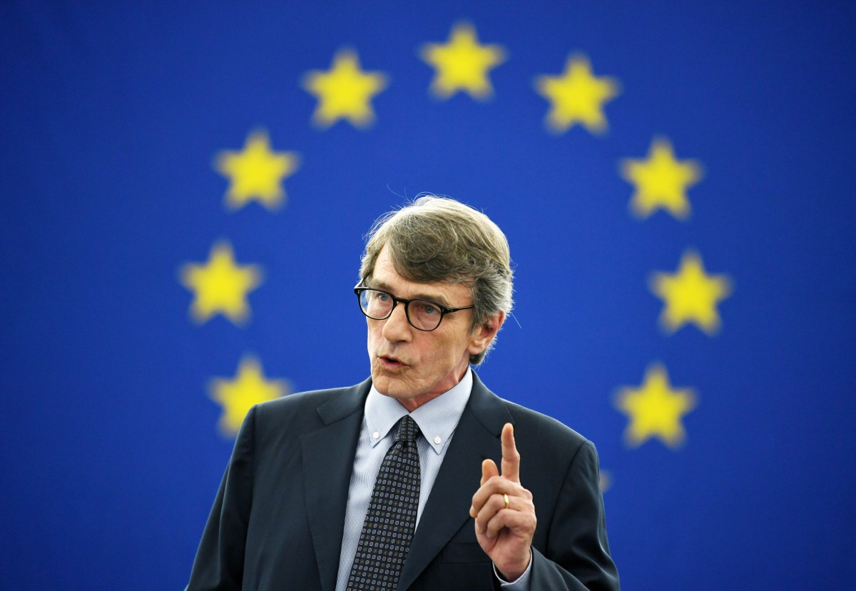 Давид Сасоли е новият председател на Европейския парламент