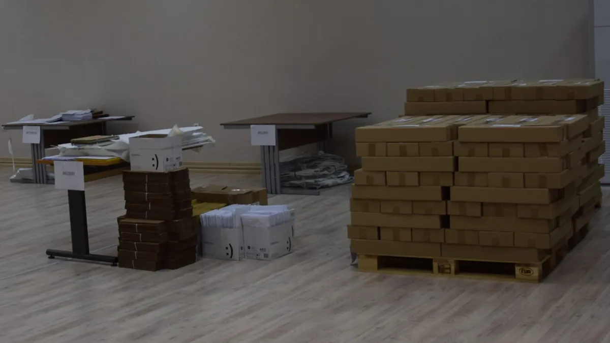 Доставени са 80 000 бюлетини и 244 ролки със специализирана хартия във Видин