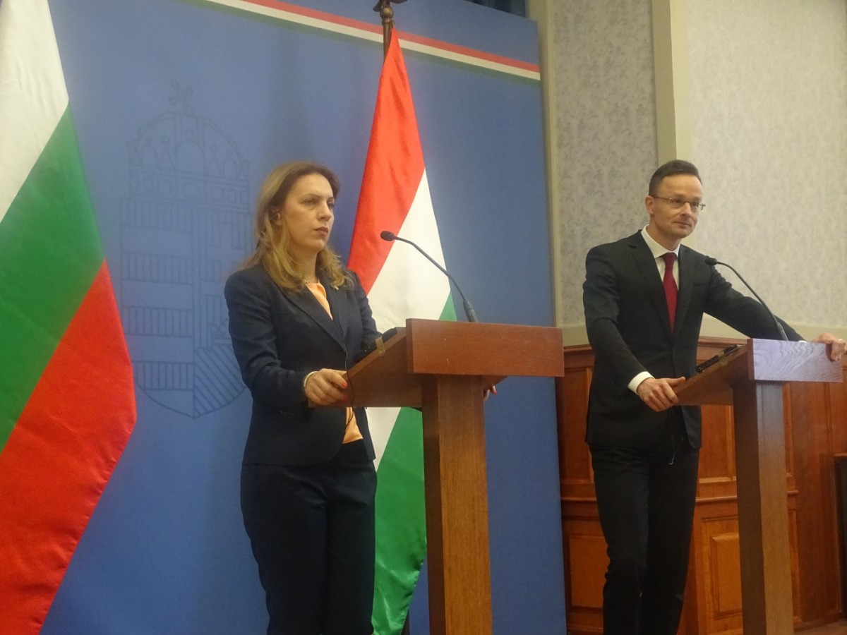 Петер Сиярто: Унгария ще продължи да подкрепя България за Шенген