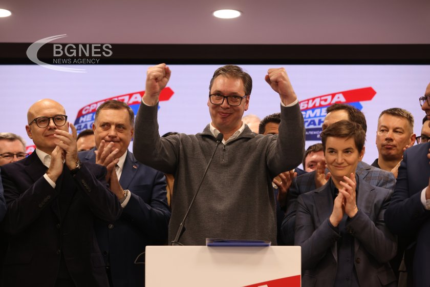 Вучич обяви победа и на балотажа