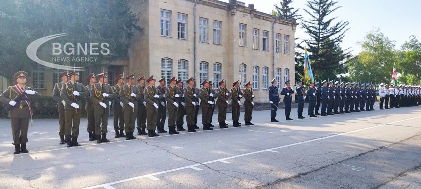 Военната академия “Г. С. Раковски” открива учебната 2023/2024 година
